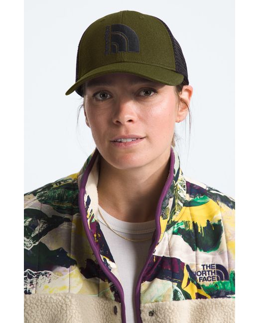 The North Face Green Mudder Trucker Hat for men