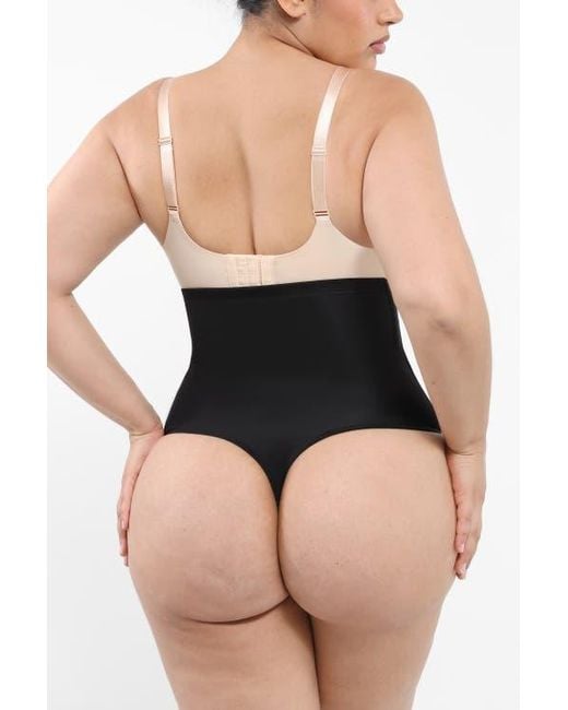 Shapellx Black Side Zip Shaping Panty
