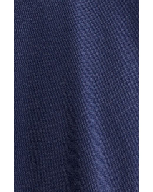 Peter Millar Blue Sunrise Piqué Knit Polo for men