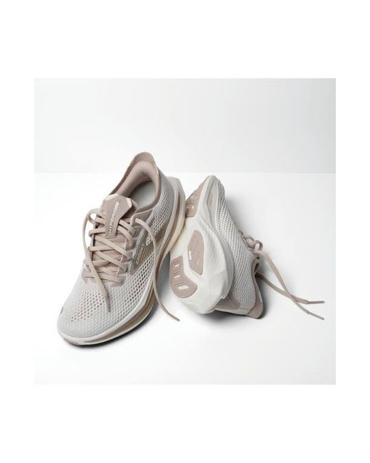 Brooks White Hyperion 3 Running Shoe