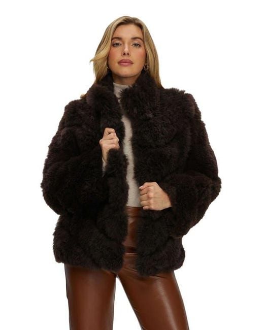 Gorski Black Select Cashmere Goat Jacket