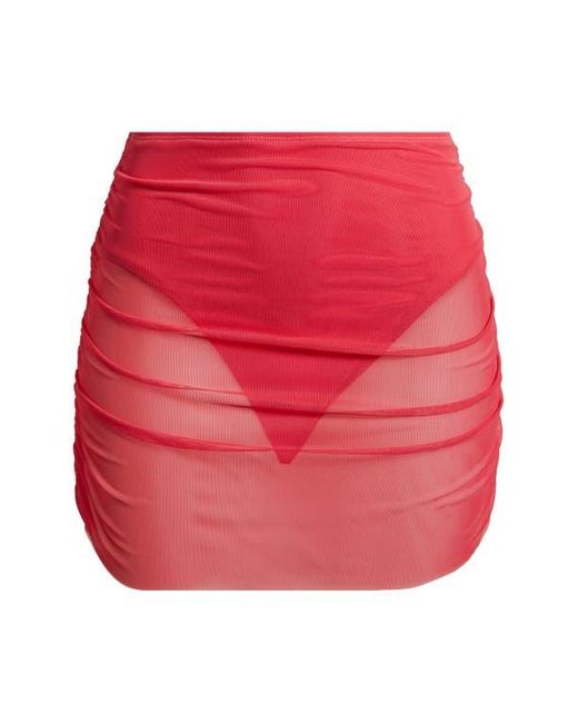 Hutch Pink Tawnie Skirted Bikini Bottoms