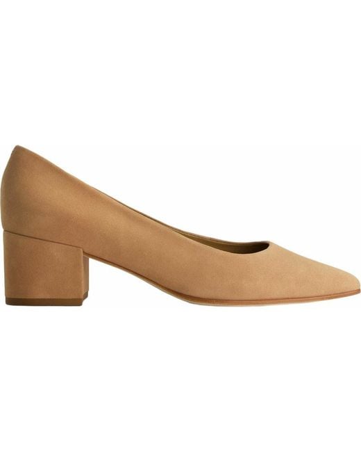 Bernardo Brown Milie Block Heel Pump