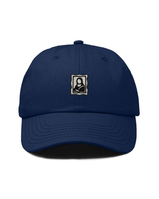 Alix Blue Frame Dad Cap