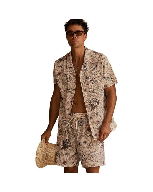 Fabletics Brown The Cabana Button Up for men