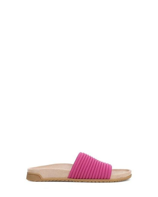 Vionic Pink Evie Slide Sandal