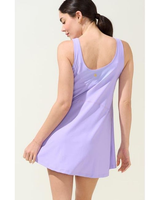 Bobbe Active Purple Breakpoint A-Line Tennis Dress