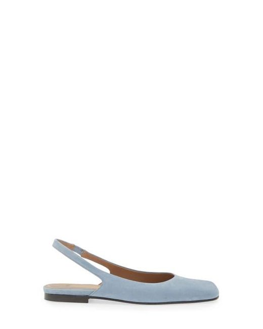 Boss White Rose Slingback Flat