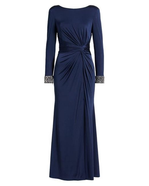 vince camuto jersey dress Vince Camuto | Dresses | Vince Camuto Jeweled Beaded Jersey Gown 6