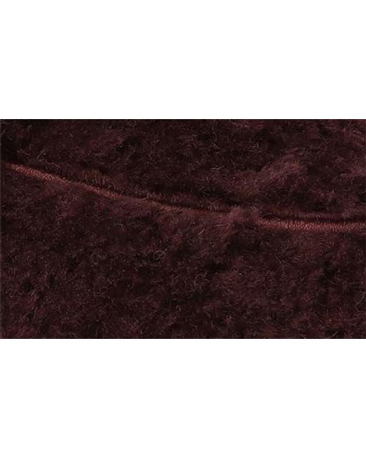 MIA Brown Cocoa Faux Shearling Slipper