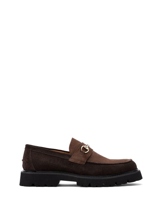 MARC NOLAN Brown Blake Bit Loafer for men