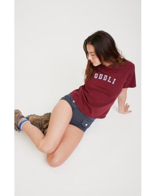 Oddli Red Tee