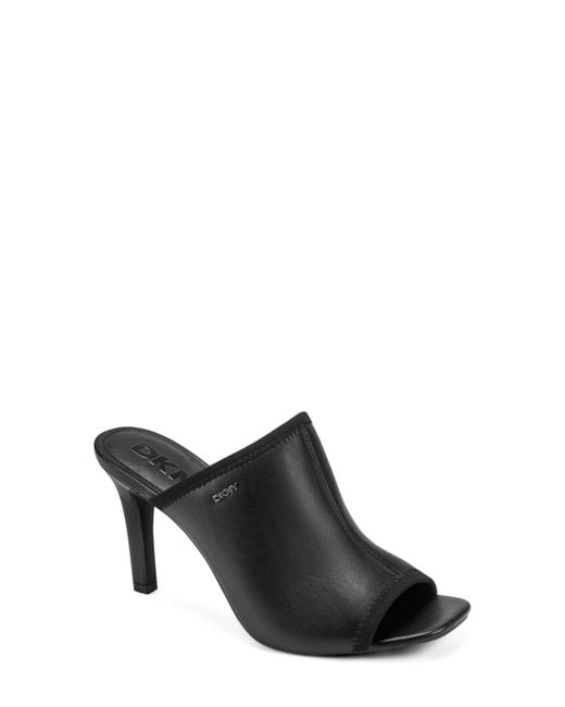 DKNY Black Bryant Slide Sandal