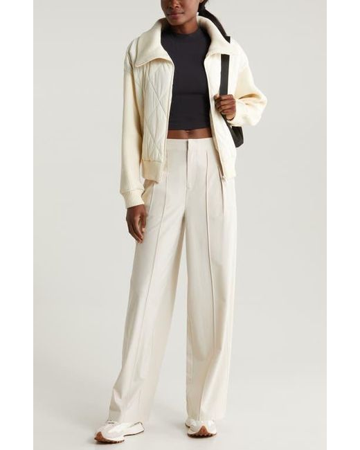 Zella Natural Hybrid Zip Front Jacket
