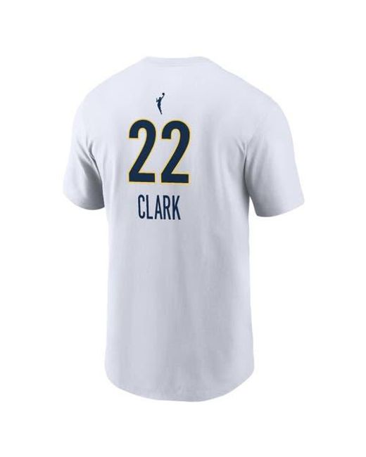 Nike Gray Caitlin Clark Indiana Fever Heroine Edition Name & Number T-Shirt for men