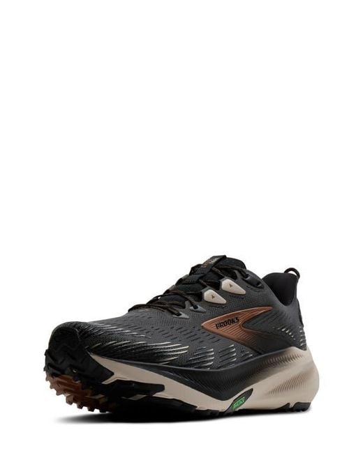 Brooks Black Ghost Trail Running Shoe for men