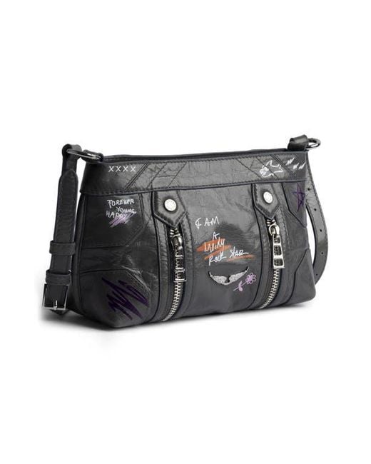 Zadig & Voltaire Black Sunny Mood Humberto Bag