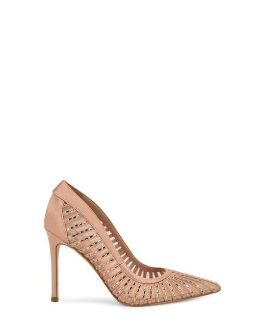 Nine West Natural Feresah Pointed Toe Pump