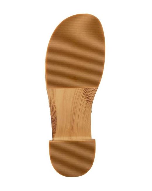 Spring Step Brown Retrostar Platform Slide Sandal