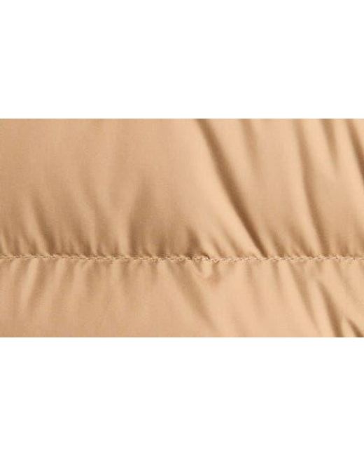 Moncler Natural Karakai Mixed Media Down Vest for men