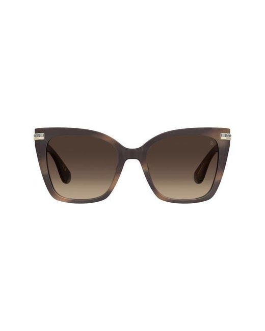 Stuart Weitzman Brown 55Mm Square Sunglasses