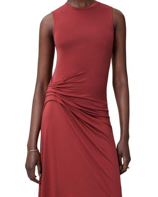 AllSaints Red Rivi Dress