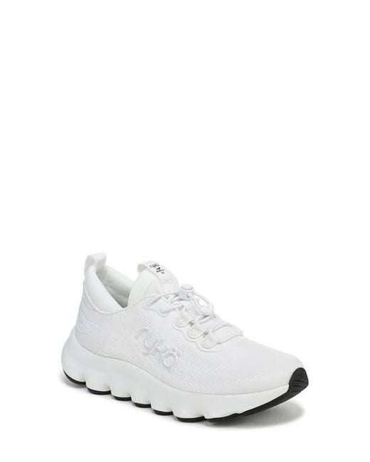 Ryka White Podflow Ez Walking Sneaker
