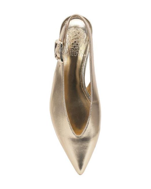 Vince Camuto Natural Valther Pointed Toe Flat