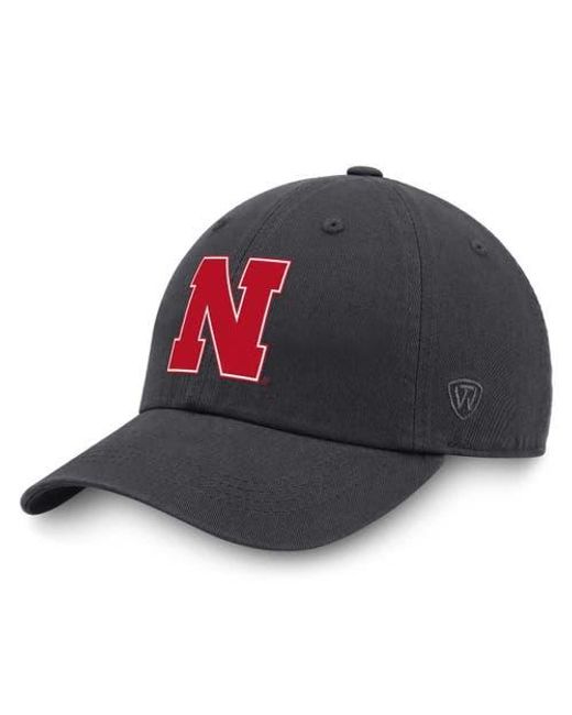 Top Of The World Blue Nebraska Huskers Champ Adjustable Hat for men