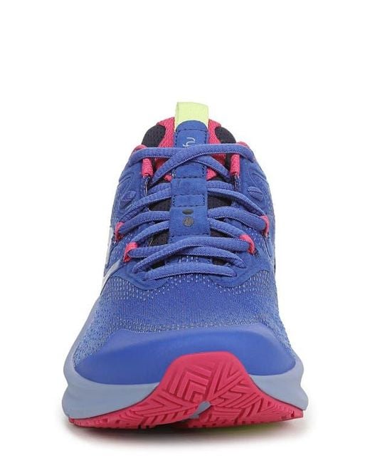 Ryka Blue Never Quit 2 Training Sneaker