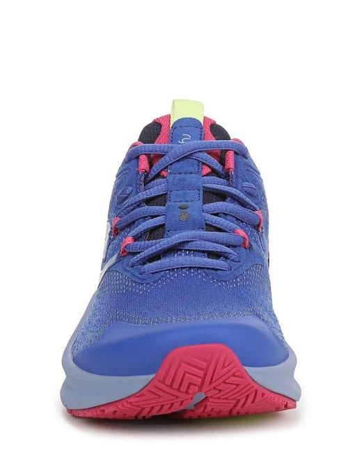 Ryka Blue Never Quit 2 Training Sneaker