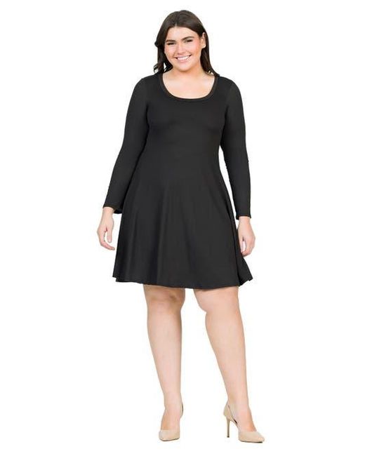 slim fit dress slacks Black Glittery Flare Hem Mini Dress-FINAL Sale Small | Women's Online Boutique | Boho Chic Style main image 0