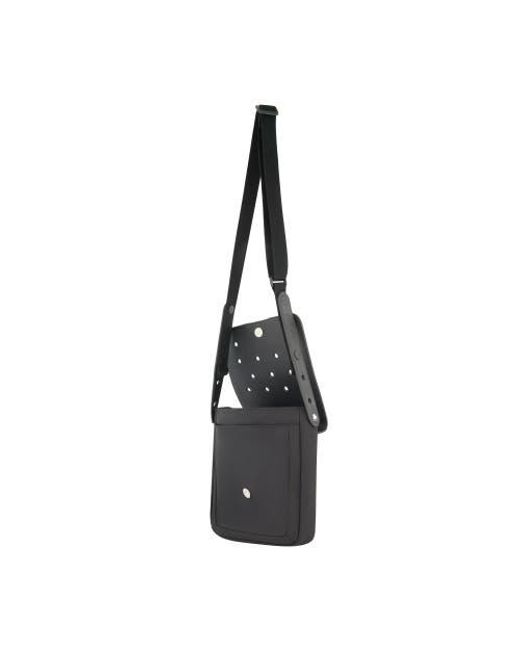 CROCSTM Black Classic Crossbody With Front Flap