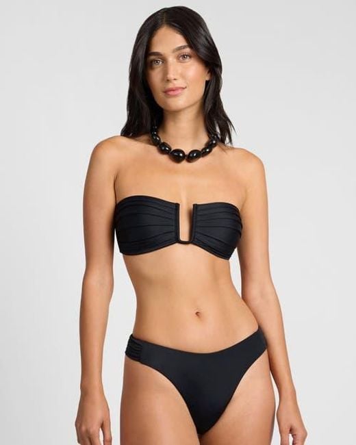 Onia Black Isla Bikini Top