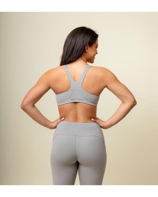 while on earth™ Gray Inent Bra