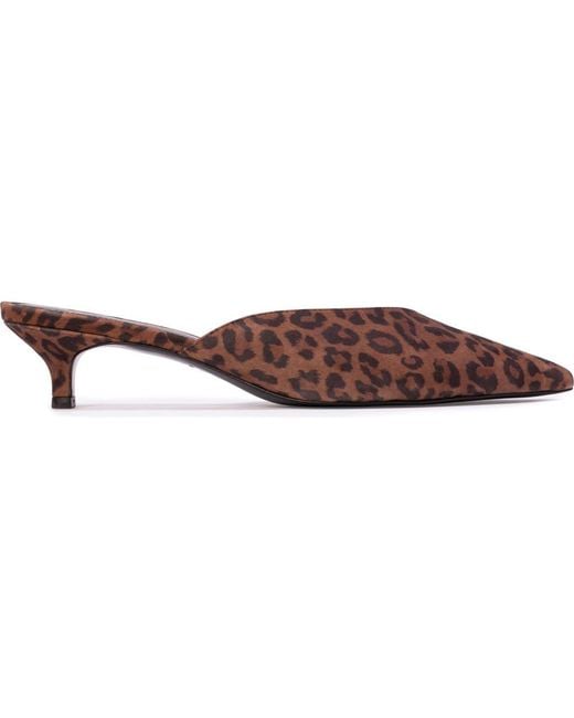 Black Suede Studio Brown Sofia 35 Slip-On