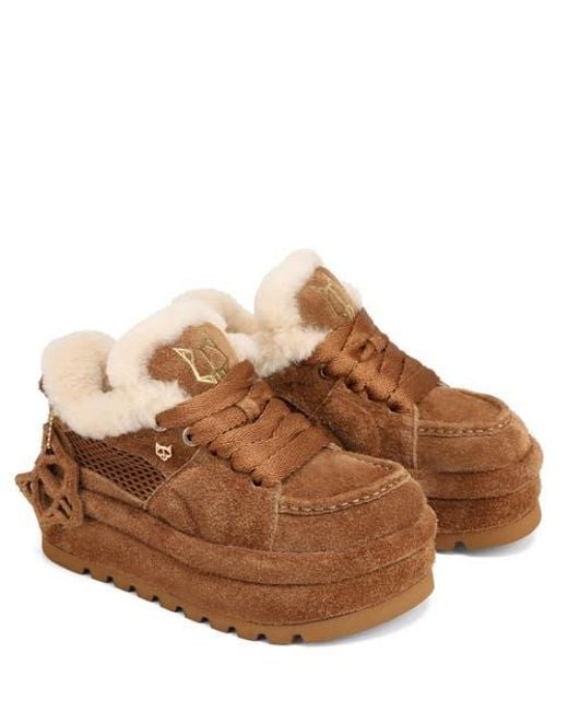 Naked Wolfe Brown Beau Suede Boot