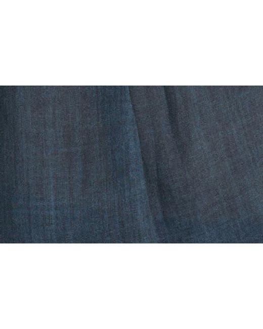 Mango Blue Ramie Top