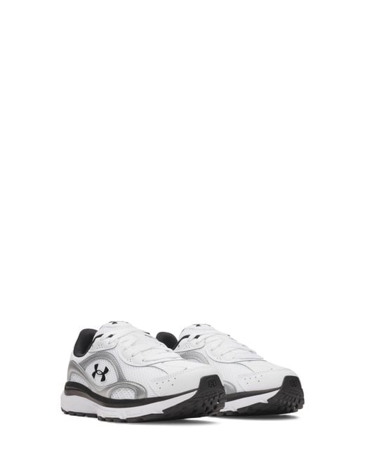 Under Armour White Ua Tech Runner Sneaker
