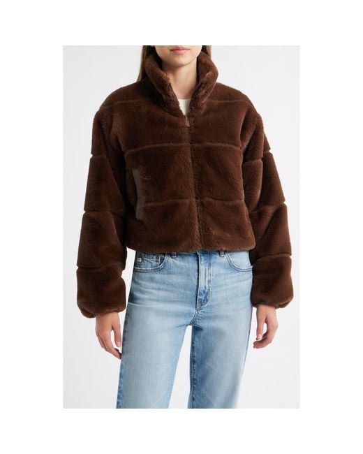 Save The Duck Brown Yuki Reversible Jacket