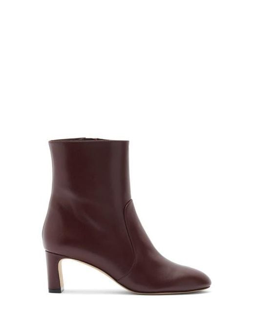 Stuart Weitzman Brown Babette Zip Bootie 60