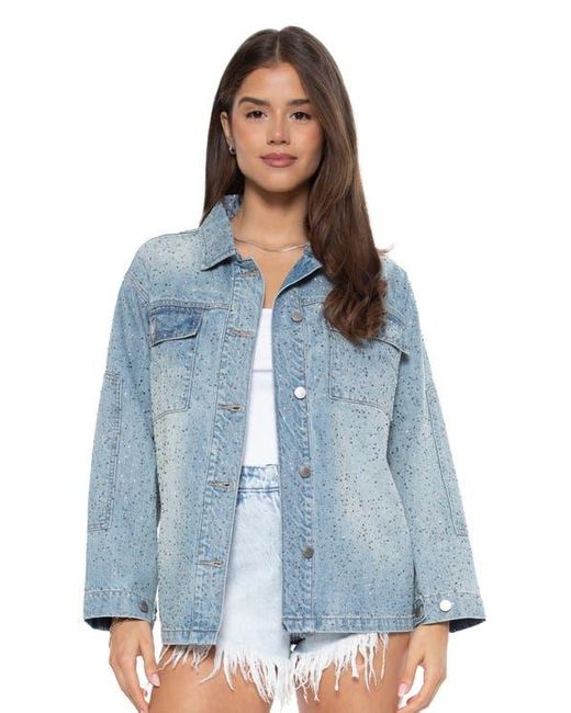Blue Revival Blue Starry Night Shacket