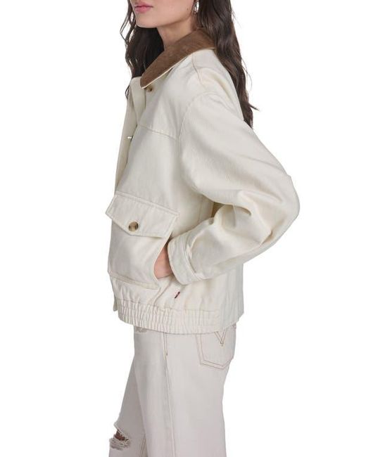 Levi's Natural Laydown Denim Utility Jacket