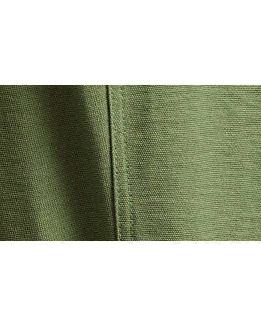Reiss Green Morgan Tie Belt Sleeveless Midi Shirtdress