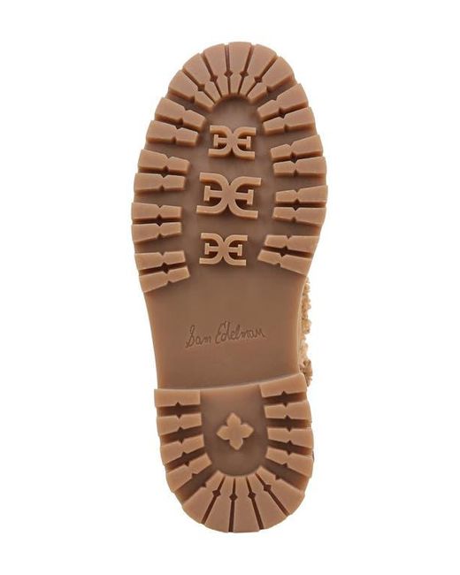 Sam Edelman Brown Elliot Faux Shearling Boot