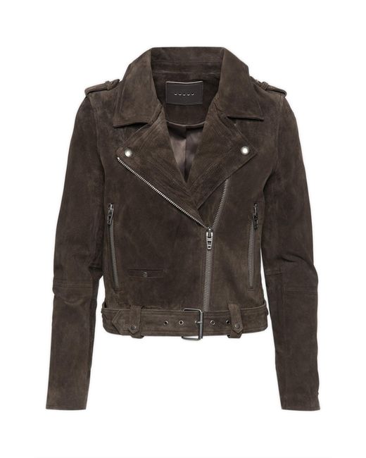Blank NYC Suede Moto Jacket in Black Lyst