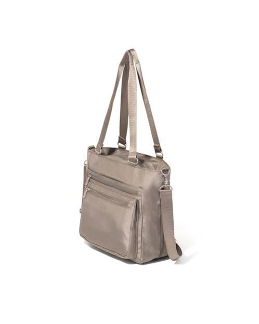 Baggallini Gray Modern Everyday Shopper Tote