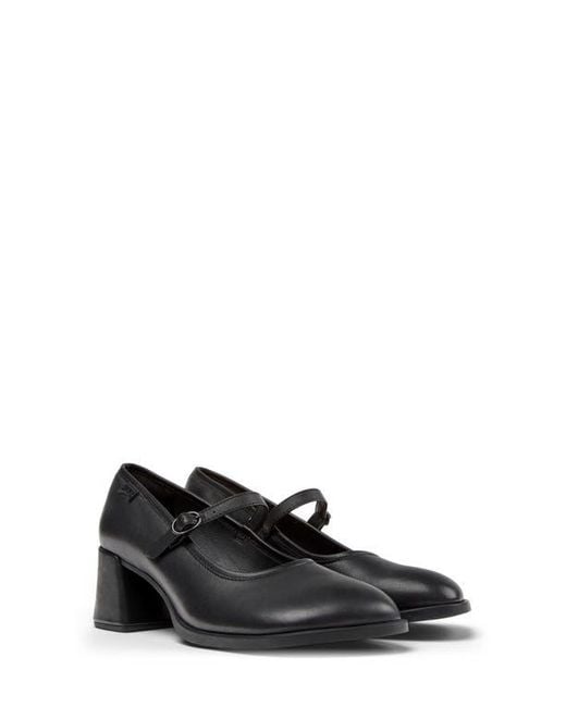 Camper Black Kora Mary Jane Pump