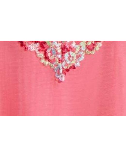 Wacoal Pink 'embrace' Lace & Mesh Chemise