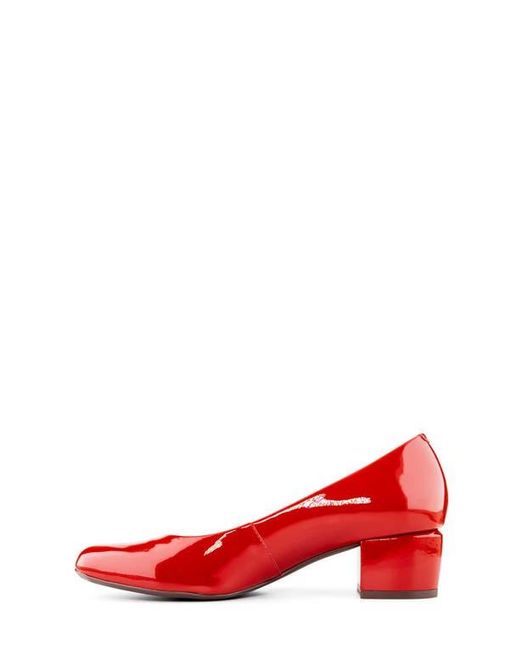 Marc Joseph New York Red Broad St 2.0 Patent Leather Pump